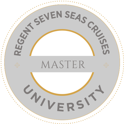 Regent Seven Seas Cruises University Master badge